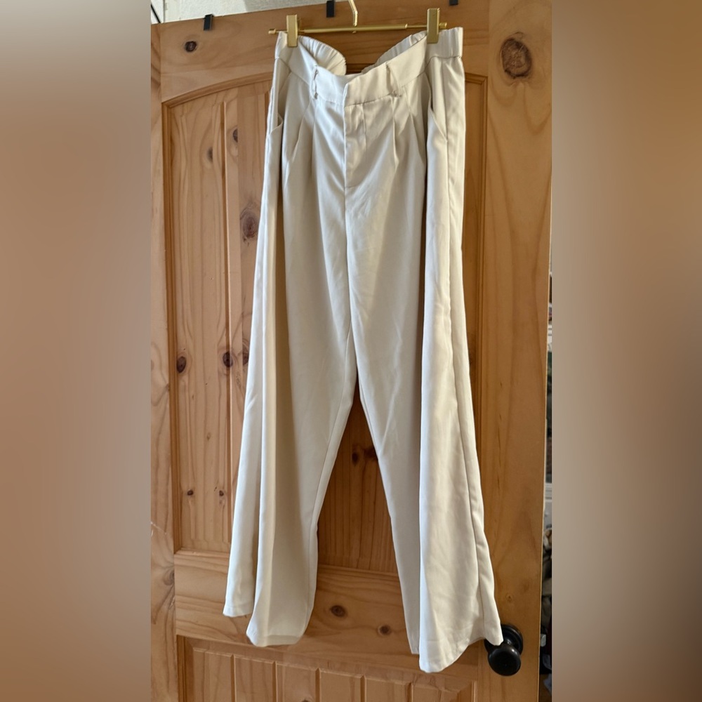 Cream Dress Pants